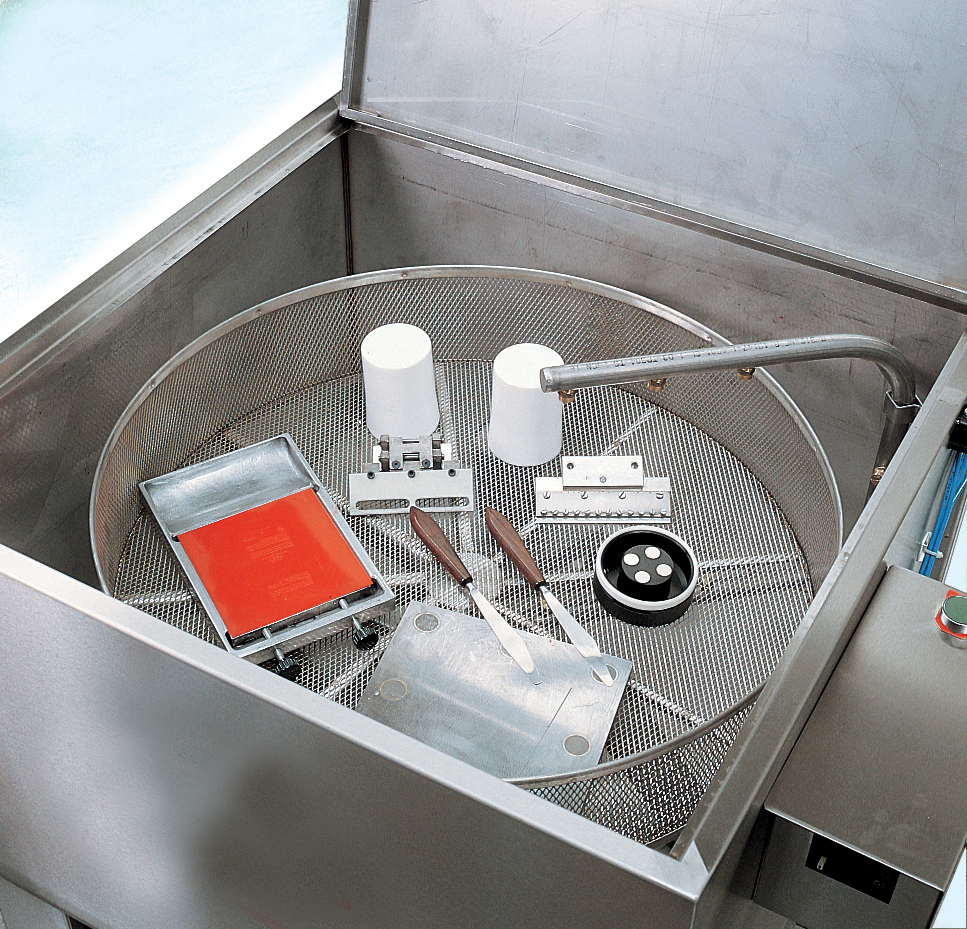 Lavadoras manuales y automáticas para accesorios de tampografía